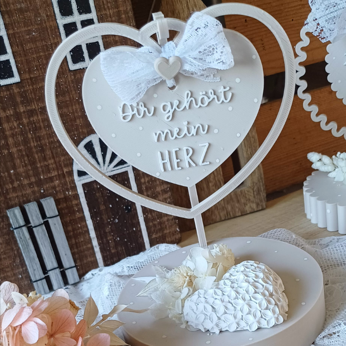 STL 3D Druck Datei Aufhänger 9er Set HERZENSMENSCHEN Dekoscheiben Geschenkanhänger passend zum Ständer im Shop 3D-Druck Datei Mama Freundin – Bild 11