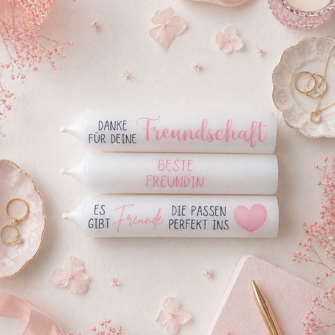 PDF Kerzen Tattoo Vorlage Freundinnen Beste Freundin Besties Seelenverwandte A4 Kerzentattoos zum selberdrucken Kerzensticker DIGITALE DATEI – Bild 10