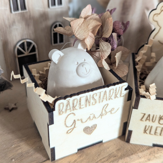 3mm und 4mm Bärenbox Geschenkbox für Kleinigkeiten Unentbärlich SVG Laser Datei Valentinstag Geschenkidee Zaubärhaft Freudschaft 2 Größen – Bild 31