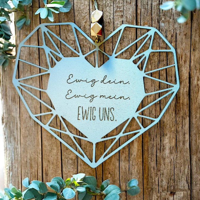 SVG Laserdatei Herz graphisch grafisch zum personalisieren mit Koordinaten oder Liebesbotschaft Liebe Valentinstag Freundin SVG Datei romant – Bild 4