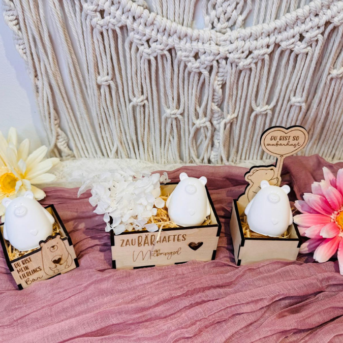 3mm und 4mm Bärenbox Geschenkbox für Kleinigkeiten Unentbärlich SVG Laser Datei Valentinstag Geschenkidee Zaubärhaft Freudschaft 2 Größen – Bild 12