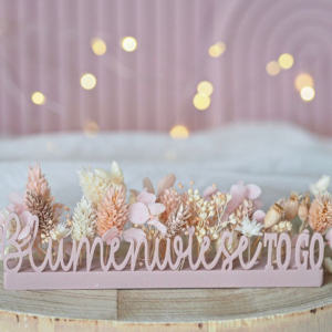 STL 3D Druck Datei Blumenwiese to go Frühling Sommer geschenkidee Mitbringsel Blumen Floral 3D-Datei 3D-Druck Vorlage minimalistisch