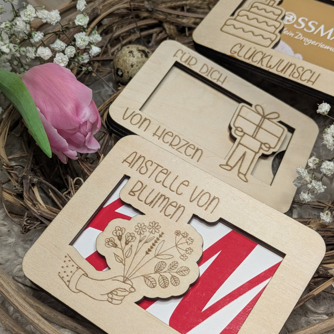 12 Designs Laserdatei Verpackung für Gutscheinkarten Gutscheine Geld Geburtstag Ec Kartengröße Geldgeschenk Wunschgutschein SVG Datei – Bild 16