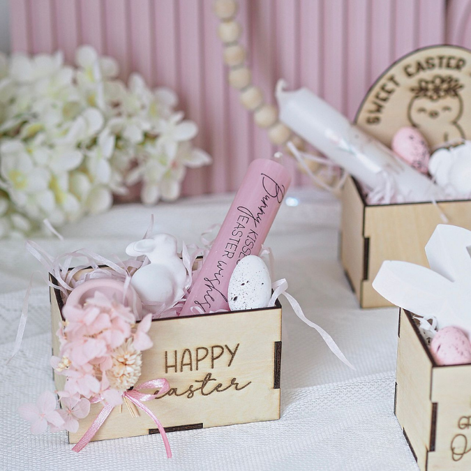 SVG Laserdatei Ostern Osterbox Geschenkbox 3mm 4mm Oster Verpackung für Kleinigkeiten SVG-Datei Osterhase Geldverpackung Küken Ostergeschenk – Bild 8