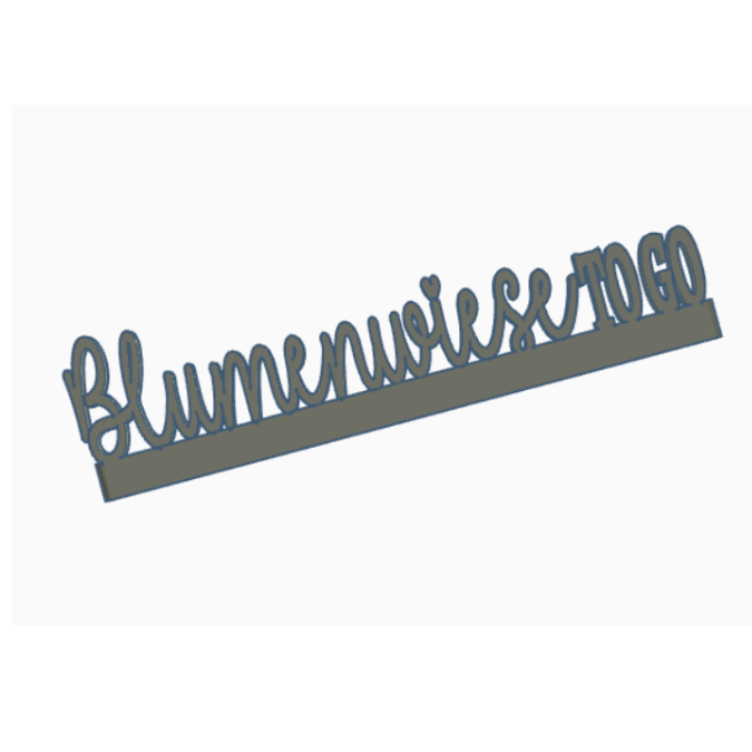 STL 3D Druck Datei Blumenwiese to go Frühling Sommer geschenkidee Mitbringsel Blumen Floral 3D-Datei 3D-Druck Vorlage minimalistisch – Bild 3