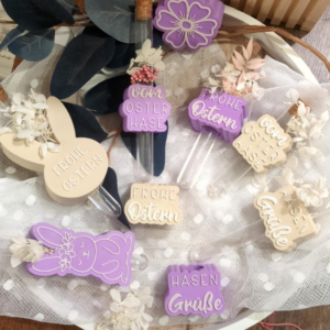 10 Designs STL 3D Druck Datei in 3 Größen Ostern Aufschieber Wunscherfüller für Reagenzglas Geldgeschenk Osterhase Hase 3D-Druck Datei