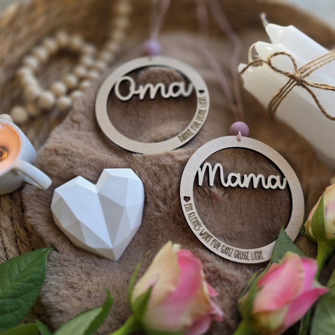 SVG Laserdatei kränze Mama Oma mit Herz Cut out Beste Mama geschenk zum Muttertag Mutterliebe SVG Datei – Bild 6