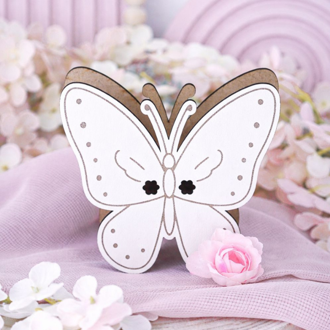 SVG Laserdatei 4 Designs Mini Schmetterlinge zum füllen mit Blumen, Geld oder Ballonlicht Frühling Sommer Lichtdatei Leuchtdeko SVG-Datei – Bild 9