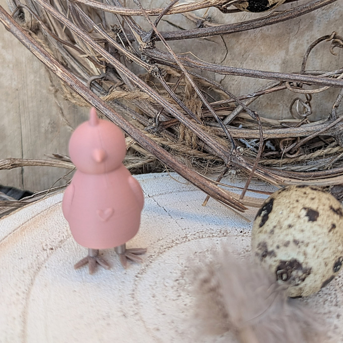 STL 3D Druck Datei 4er Set Hühner Hahn Huhn mit Beinen zum Stecken 3D-Druck Datei Ostern Skandi schlichte Osterdeko – Bild 6