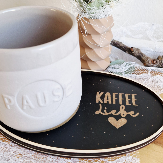 SVG Datei Laser Kaffee Untersetzer für Acryl, Filz oder Holz Kaffeeliebe SVG-Laser-Datei Kaffeekränzchen beste Freundin – Bild 14