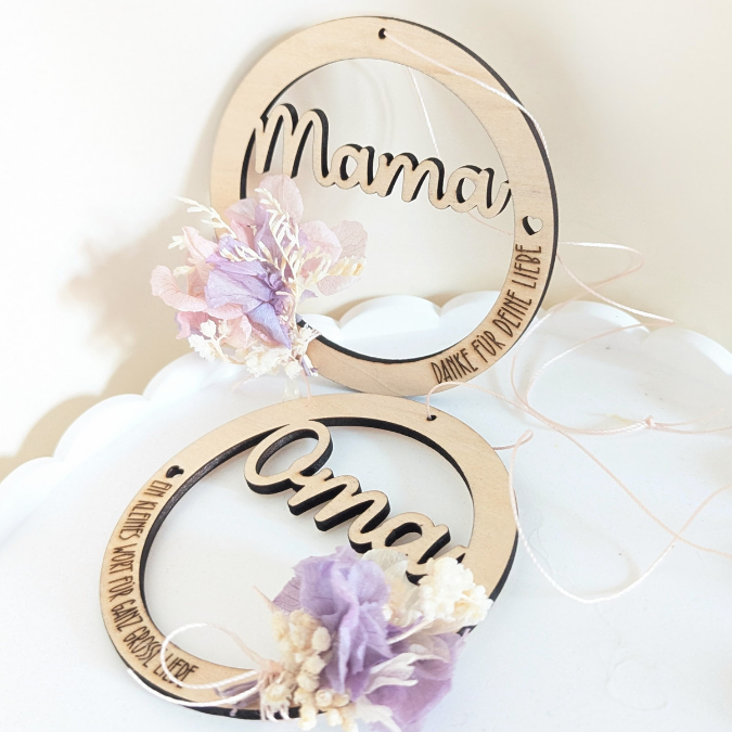 SVG Laserdatei kränze Mama Oma mit Herz Cut out Beste Mama geschenk zum Muttertag Mutterliebe SVG Datei – Bild 9