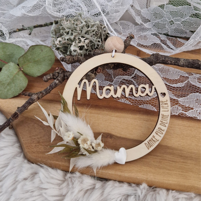 SVG Laserdatei kränze Mama Oma mit Herz Cut out Beste Mama geschenk zum Muttertag Mutterliebe SVG Datei – Bild 13