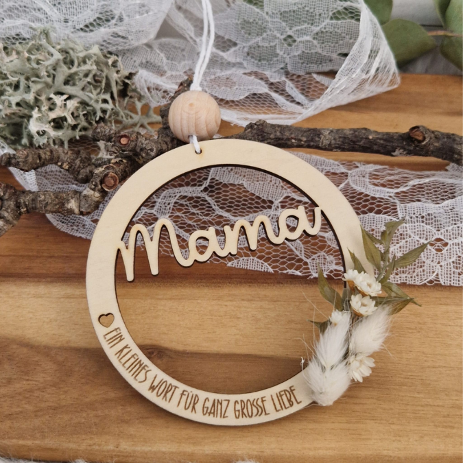 SVG Laserdatei kränze Mama Oma mit Herz Cut out Beste Mama geschenk zum Muttertag Mutterliebe SVG Datei – Bild 11