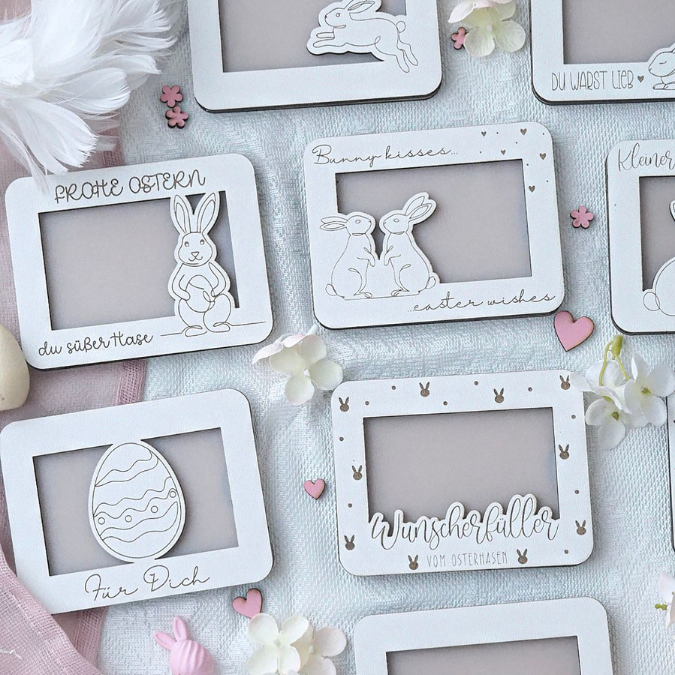 9 Designs Laserdatei Verpackung für Gutscheinkarten Gutscheine Geld Ostern Ec Kartengröße Geldgeschenk Wunschgutschein SVG Datei – Bild 12