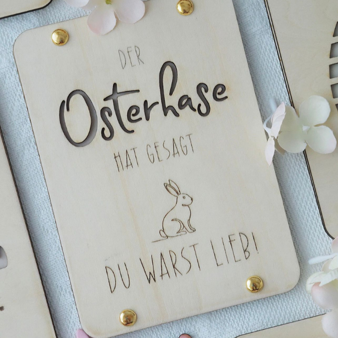 10 Designs SVG Laserdatei Ostern Geldgeschenk Verpackung für Geld Gutscheinkarten SVG-Datei Osterhase Geldverpackung Laser Ostergeld Hase – Bild 15