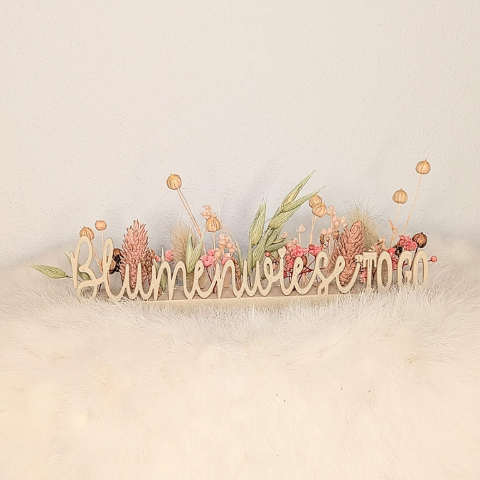STL 3D Druck Datei Blumenwiese to go Frühling Sommer geschenkidee Mitbringsel Blumen Floral 3D-Datei 3D-Druck Vorlage minimalistisch – Bild 4