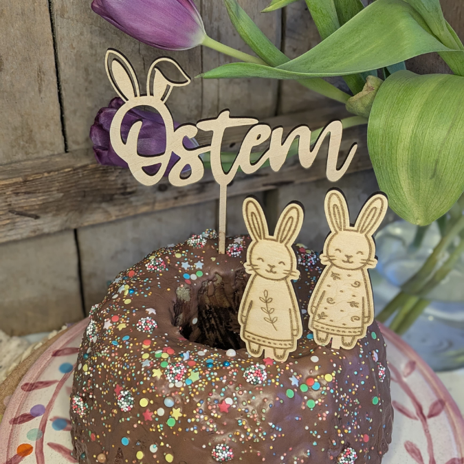 SVG Laserdatei Ostern Skandi Hasen Caketopper Stecker Pflanzenstecker Frühlingsdatei Osterdatei Osterdeko Tischdeko Laser SVG Datei – Bild 6