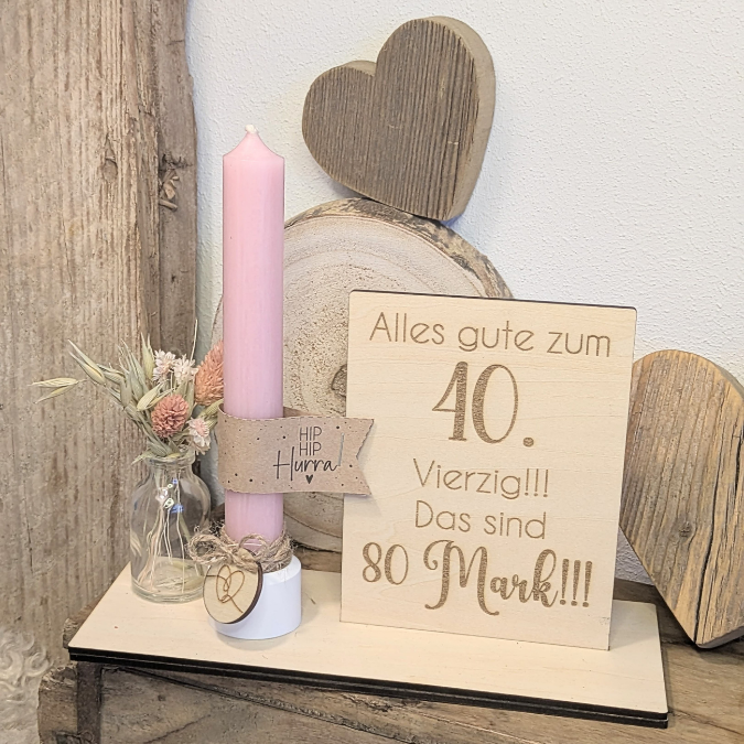 SVG Laserdatei 10 designs Aufsteller 3mm 4mm Geburtstag mit Platz für Kleingkeiten, Blumen, Kerze Pustekuchen SVG-Datei geburtstagsgeschenk – Bild 30