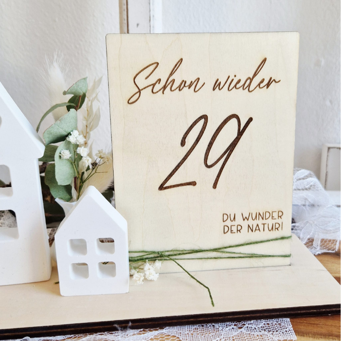 SVG Laserdatei 10 designs Aufsteller 3mm 4mm Geburtstag mit Platz für Kleingkeiten, Blumen, Kerze Pustekuchen SVG-Datei geburtstagsgeschenk – Bild 29