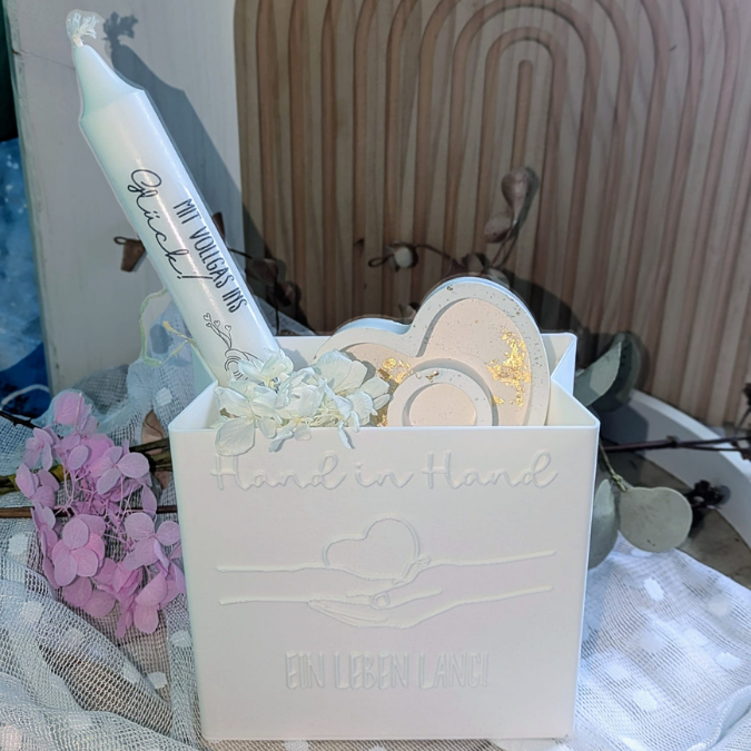 STL 3D Druck Datei 5 Designs Tüte Leuchttüte Hochzeit Geschenktüte Deko Hochzeitsgeschenk 3D-Datei 3D-Druck Vorlage Brautpaar Geschenkidee – Bild 5