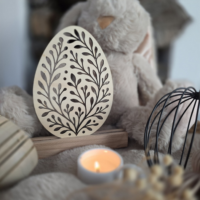 SVG Laserdatei Verschiedene Designs Osterklötzchenset Klötzchen Ei Hase Huhn Osterdeko für easy sticks Ostern SVG Datei Osterschriftzug – Bild 10