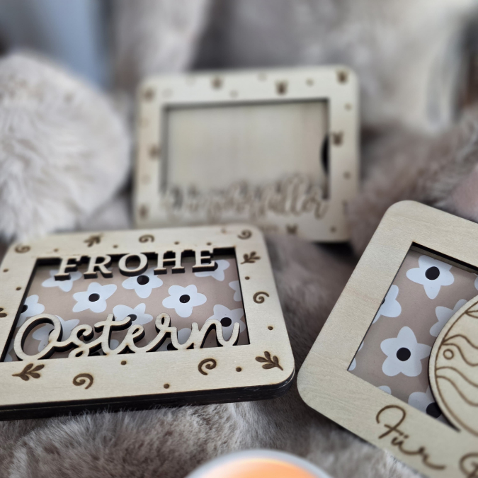 9 Designs Laserdatei Verpackung für Gutscheinkarten Gutscheine Geld Ostern Ec Kartengröße Geldgeschenk Wunschgutschein SVG Datei – Bild 9