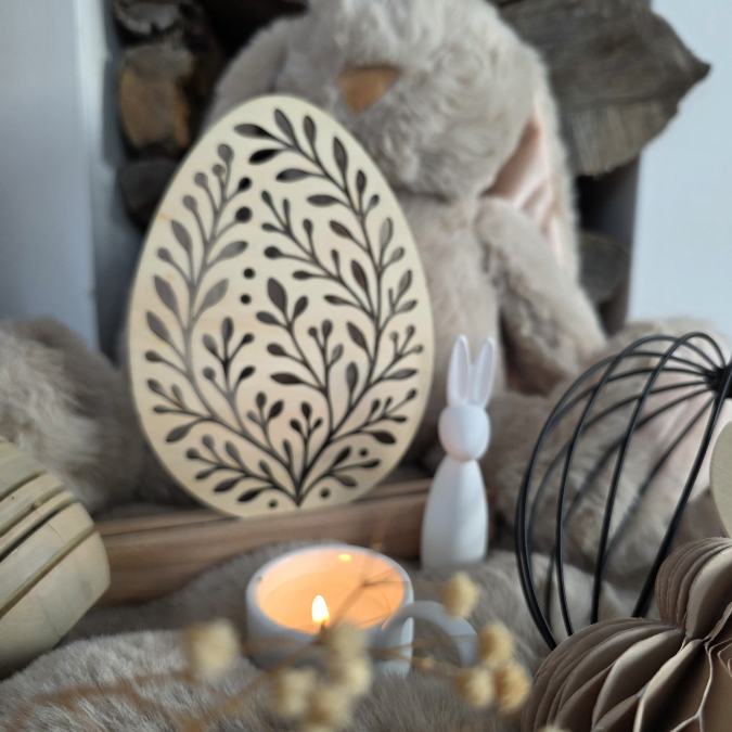 SVG Laserdatei Verschiedene Designs Osterklötzchenset Klötzchen Ei Hase Huhn Osterdeko für easy sticks Ostern SVG Datei Osterschriftzug – Bild 14