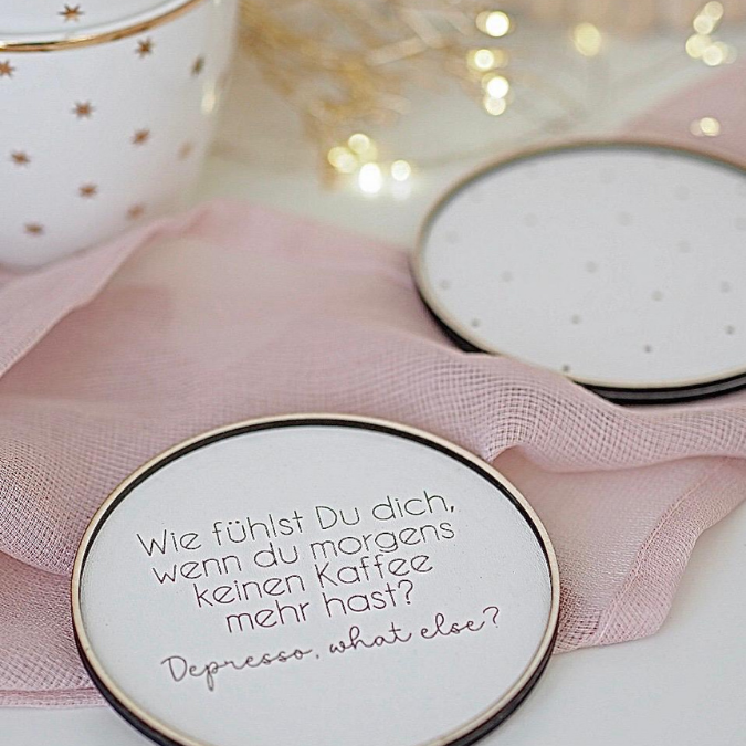 SVG Datei Laser Kaffee Untersetzer für Acryl, Filz oder Holz Kaffeeliebe SVG-Laser-Datei Kaffeekränzchen beste Freundin – Bild 12