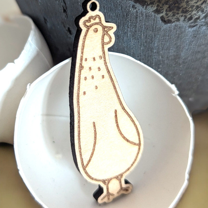 SVG Laserdatei Stecker, Anhänger und Bundle Eggcelent Hühner Huhn Frühling Ostern Caketopper Pflanzenstecker Frühlingsdatei Laser SVG Datei – Bild 16
