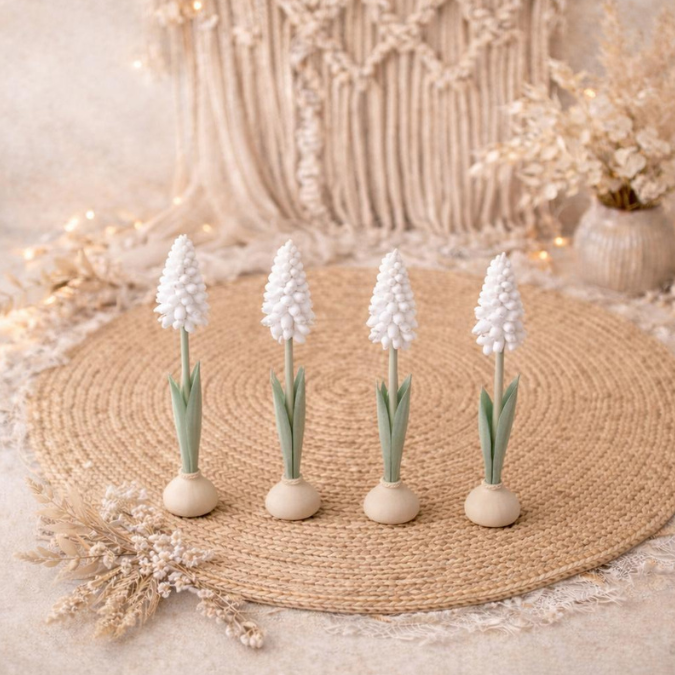 Hyazinthe 3MF 3D Druck Datei für Bambu Frühling Traubenhyazinthe Frühlingsdeko 3D-Datei 3D-Druck Vorlage Frühlingsblumen Blumenzwiebel – Bild 5