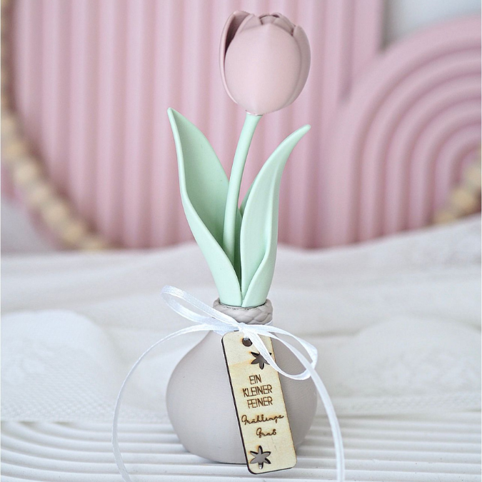 3MF 3D Druck Datei für Bambu Frühling Tulpe Tulpenzwiebel Tulpenknolle Frühlingsdeko 3D-Datei 3D-Druck Vorlage Frühlingsblumen Blumenzwiebel – Bild 3