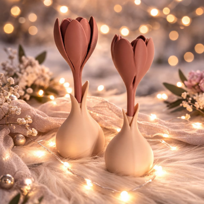 3MF 3D Druck Datei für Bambu Frühling Krokus Krokuszwiebel Krokusknolle Frühlingsdeko 3D-Datei 3DDruck Vorlage Frühlingsblumen Blumenzwiebel – Bild 3
