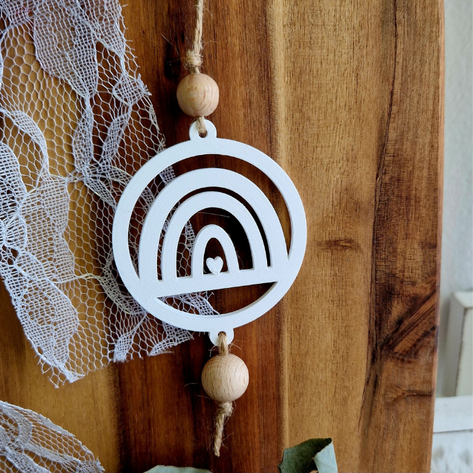 STL 3D Druck Datei 9 Designs Sonnenfänger Kirche Geschenkanhänger 3D-Druck Datei Taufe Hochzeit Kommunion Konfirmation Glaube Liebe Hoffnung – Bild 7