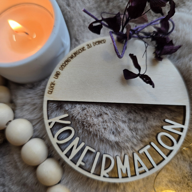 SVG Laserdatei 6er Set Kränze für Kommunion Konfirmation Firmung Geldgeschenk mit Fisch zum füllen mit Blumen oder Geldgeschenk SVG-Datei – Bild 4