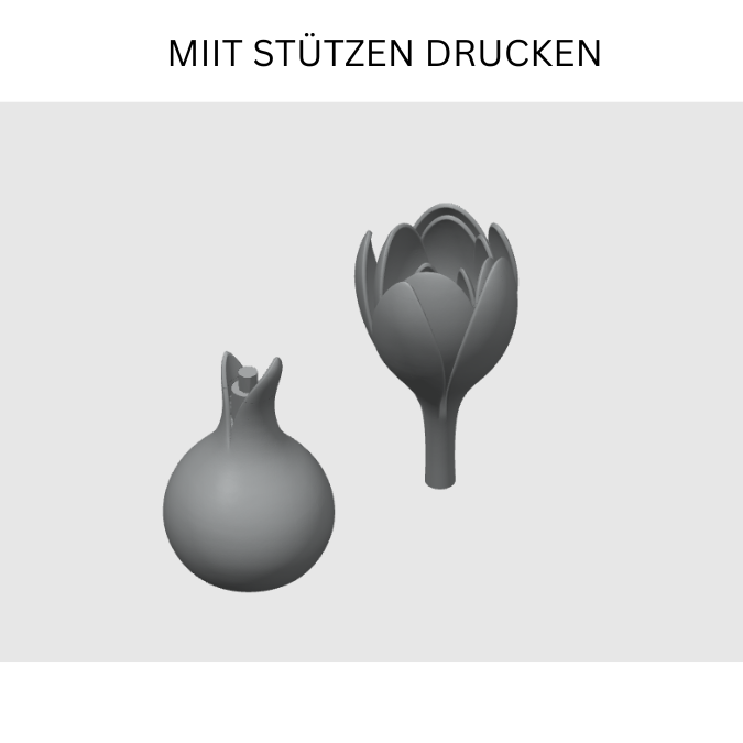 3MF 3D Druck Datei für Bambu Frühling Krokus Krokuszwiebel Krokusknolle Frühlingsdeko 3D-Datei 3DDruck Vorlage Frühlingsblumen Blumenzwiebel – Bild 2