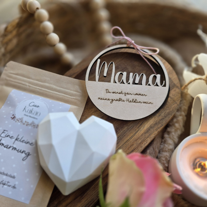 SVG Laserdatei 4Designs Kränze Mama Oma für trockenblumen Beste Mama Geschenk zum Muttertag Großmutter Mutterliebe SVG Datei – Bild 6