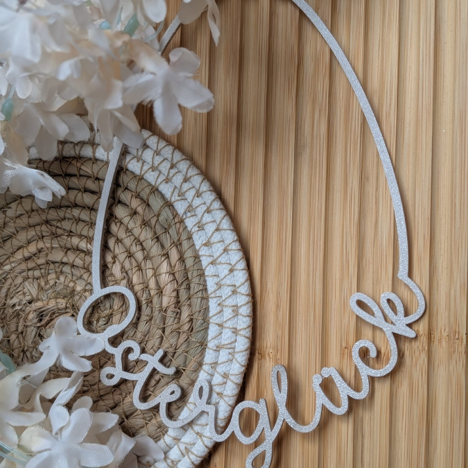 STL 3D Druck Datei 3 designs Eier Kranz schlicht Frohe Ostern Osterglück Geschenkanhänger Türdeko Loop Wanddeko 3D-Datei 3D-Druck Vorlage – Bild 3