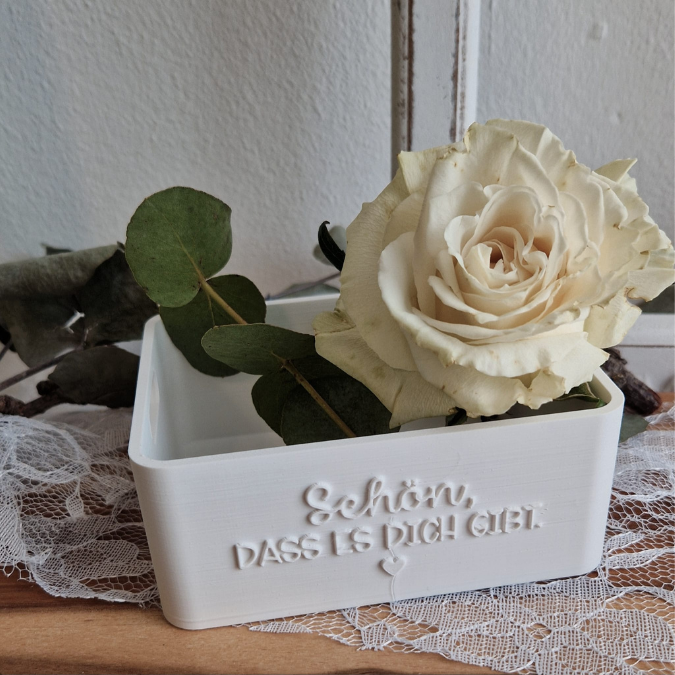 STL 3D Druck Datei 3 Designs Box Kiste Geschenkkiste Verpackung für Geschenke Box Mama Muttertag in 3 Größen Mitbringsel 3D-Druck Datei – Bild 6