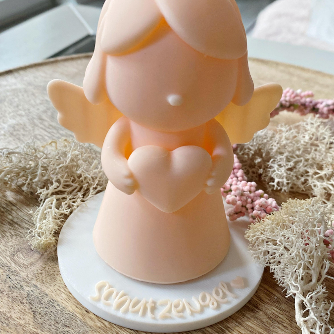 10 STL 3D Druck Datei Engel mit 10 Geschenkscheiben seperat druckbar Muttertag Mama Oma Beste Freundin auch für Gießteile 3D-Druck Datei – Bild 18