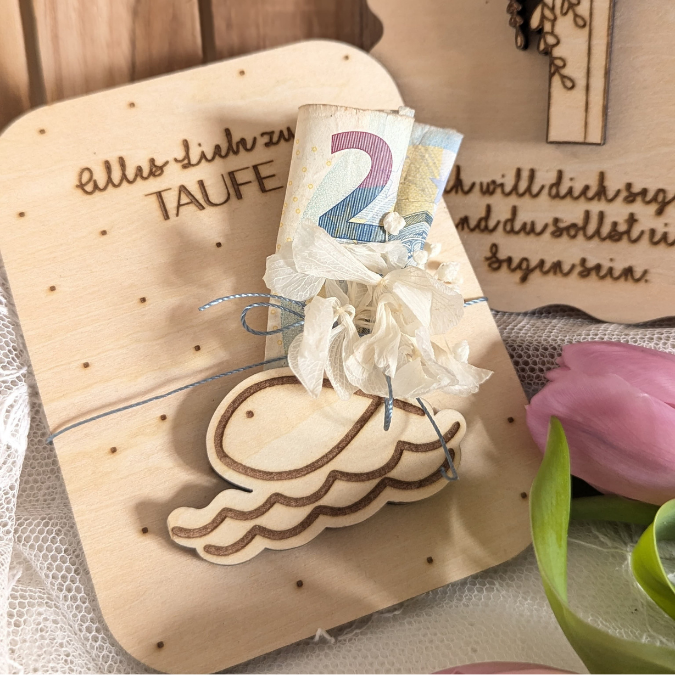 SVG Laserdatei Karten zur Taufe Konfirmation Kommunion zum füllen mit Blumen oder Geld Grußkarten SVG Datei Geldgeschenk Kirche Firmung – Bild 9