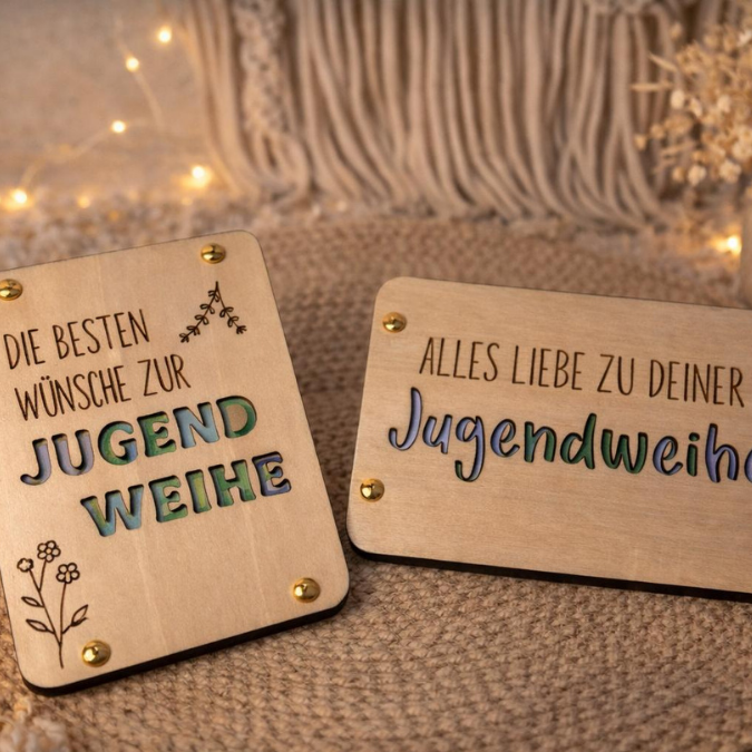 SVG Laserdatei Geldgeschenk Verpackung für Geld 8 Designs Jugendweihe Gutscheinkarten SVG-Datei Geldkarten Glückwunsch Geldverpackung – Bild 3