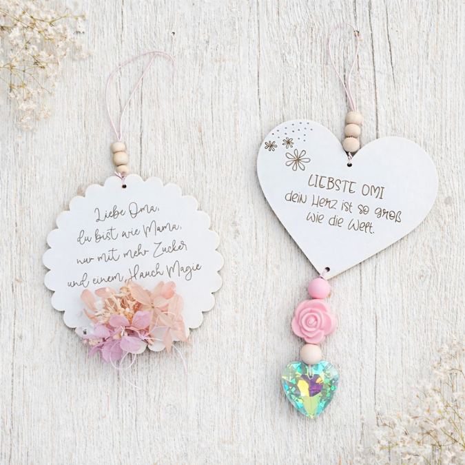 SVG Laserdatei Holzscheiben 3er Set Oma Großmutter Beste Omi Muttertag Familie Geschenkidee Oma SVG Datei – Bild 16
