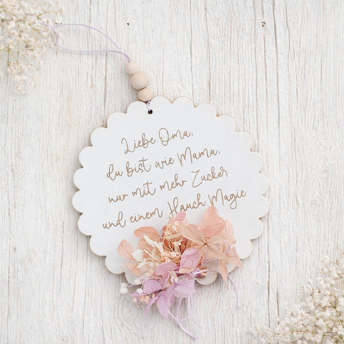 SVG Laserdatei Holzscheiben 3er Set Oma Großmutter Beste Omi Muttertag Familie Geschenkidee Oma SVG Datei – Bild 13