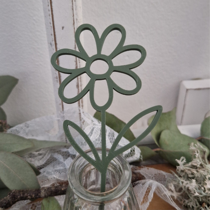 STL 3D Druck Datei 12 Designs Blumen Flowers Blumenliebe 12einzelne Blümchen 3D-Druck Datei – Bild 15