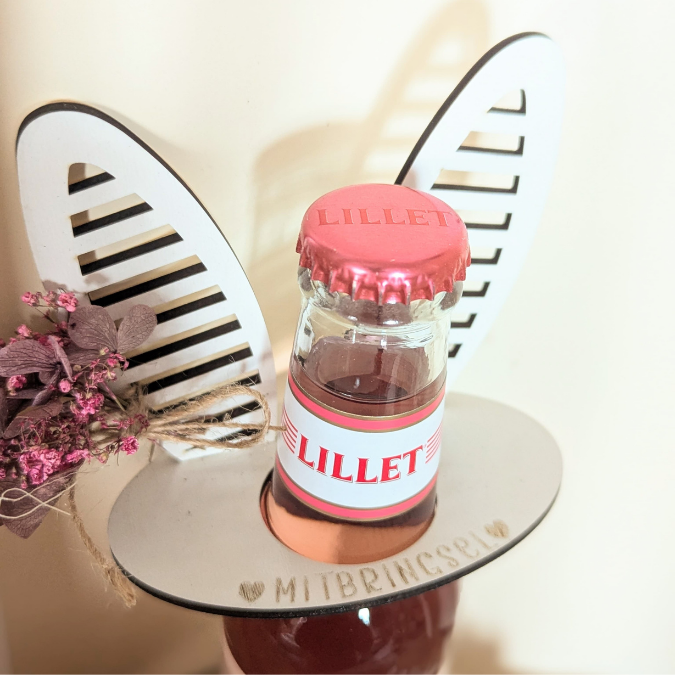 SVG Laserdatei Hasenohren für Flaschen Ostern Geschenkidee Ostermitbringsel Weinflasche verschiedene Designs Osergeschen SVG-Datei Hasenohr – Bild 9