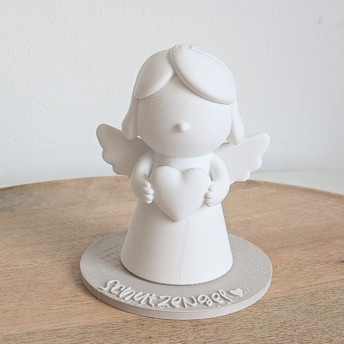 10 STL 3D Druck Datei Engel mit 10 Geschenkscheiben seperat druckbar Muttertag Mama Oma Beste Freundin auch für Gießteile 3D-Druck Datei – Bild 5