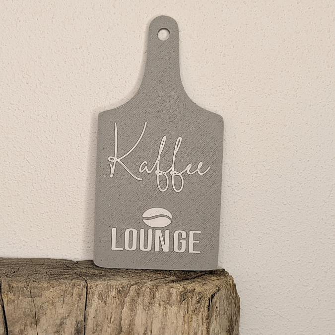 STL 3D Druck Datei Kaffee Dekobrett 4 Designs Deutsch und englisch Kaffee Liebe Kaffeelounge Kaffeebar Coffeelounge Küchendeko 3D-druck STL – Bild 9