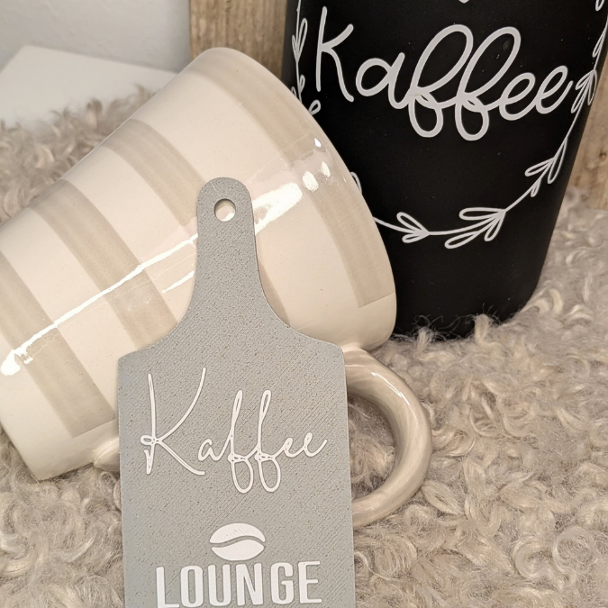 STL 3D Druck Datei Kaffee Dekobrett 4 Designs Deutsch und englisch Kaffee Liebe Kaffeelounge Kaffeebar Coffeelounge Küchendeko 3D-druck STL – Bild 10