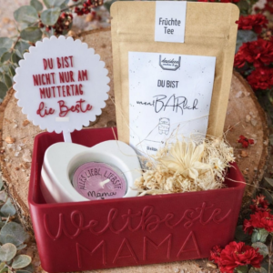 STL 3D Druck Datei 3 Designs Box Kiste Geschenkkiste Verpackung für Geschenke Box Mama Muttertag in 3 Größen Mitbringsel 3D-Druck Datei