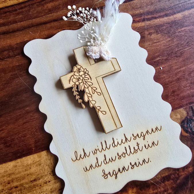 SVG Laserdatei Karten zur Taufe Konfirmation Kommunion zum füllen mit Blumen oder Geld Grußkarten SVG Datei Geldgeschenk Kirche Firmung – Bild 6